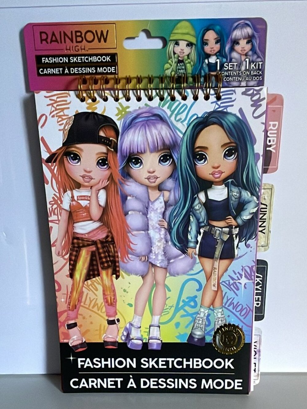 Rainbow High Fashion Sketchbook Kids Arts & Crafts